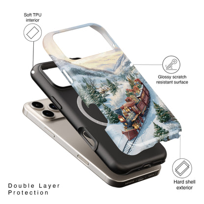 Christmas Express Design iPhone Case