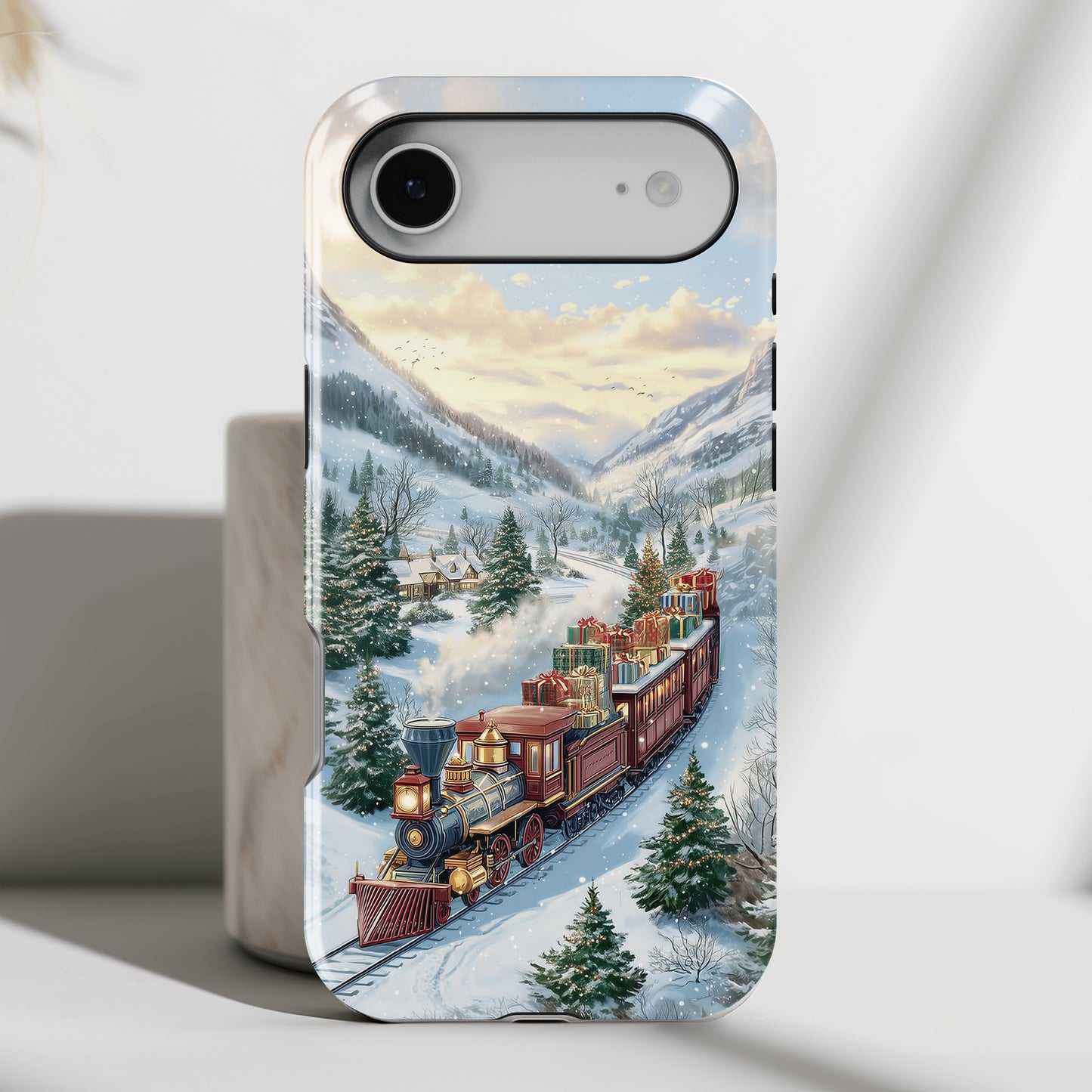Christmas Express Design iPhone Case