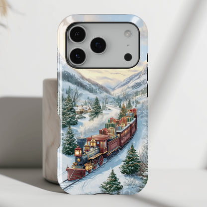 Christmas Express Design iPhone Case