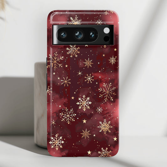 Christmas Snow Design Google Pixel Phone Case