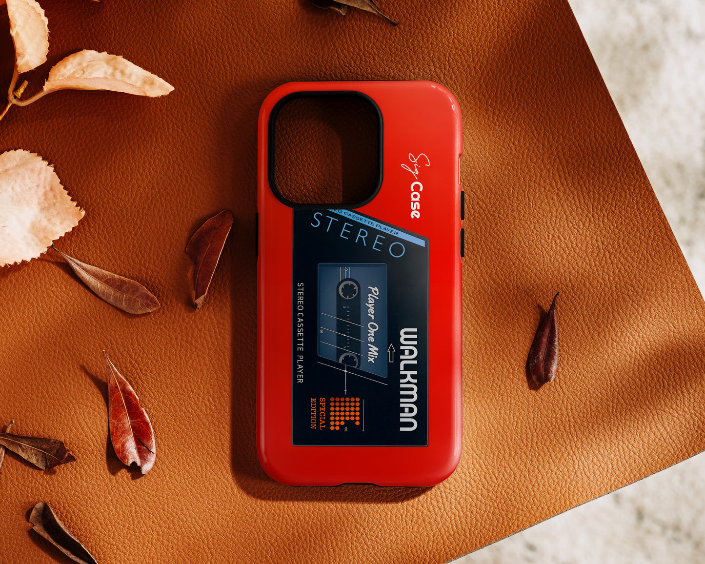Classic Walkman Design iPhone Case