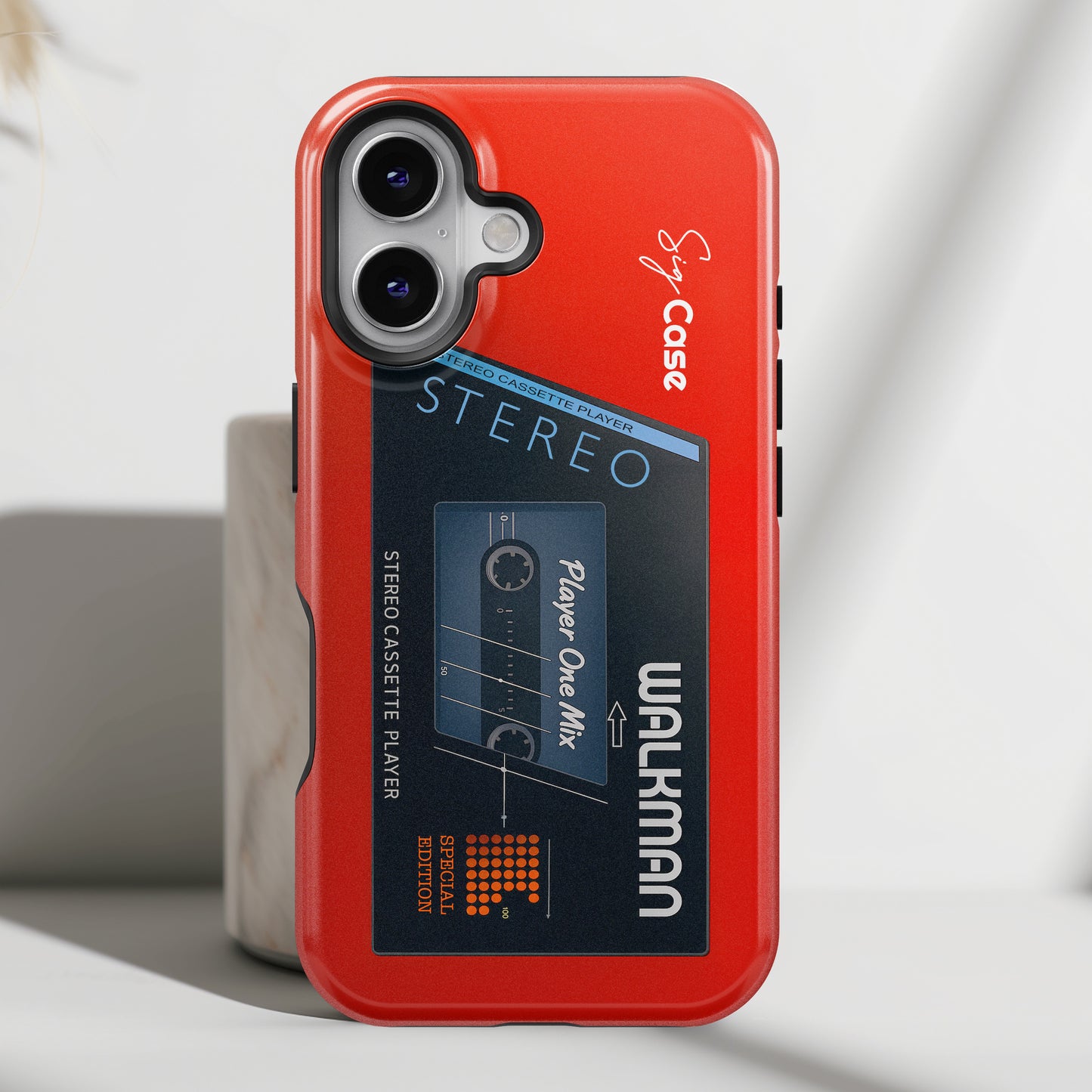 Classic Walkman Design iPhone Case