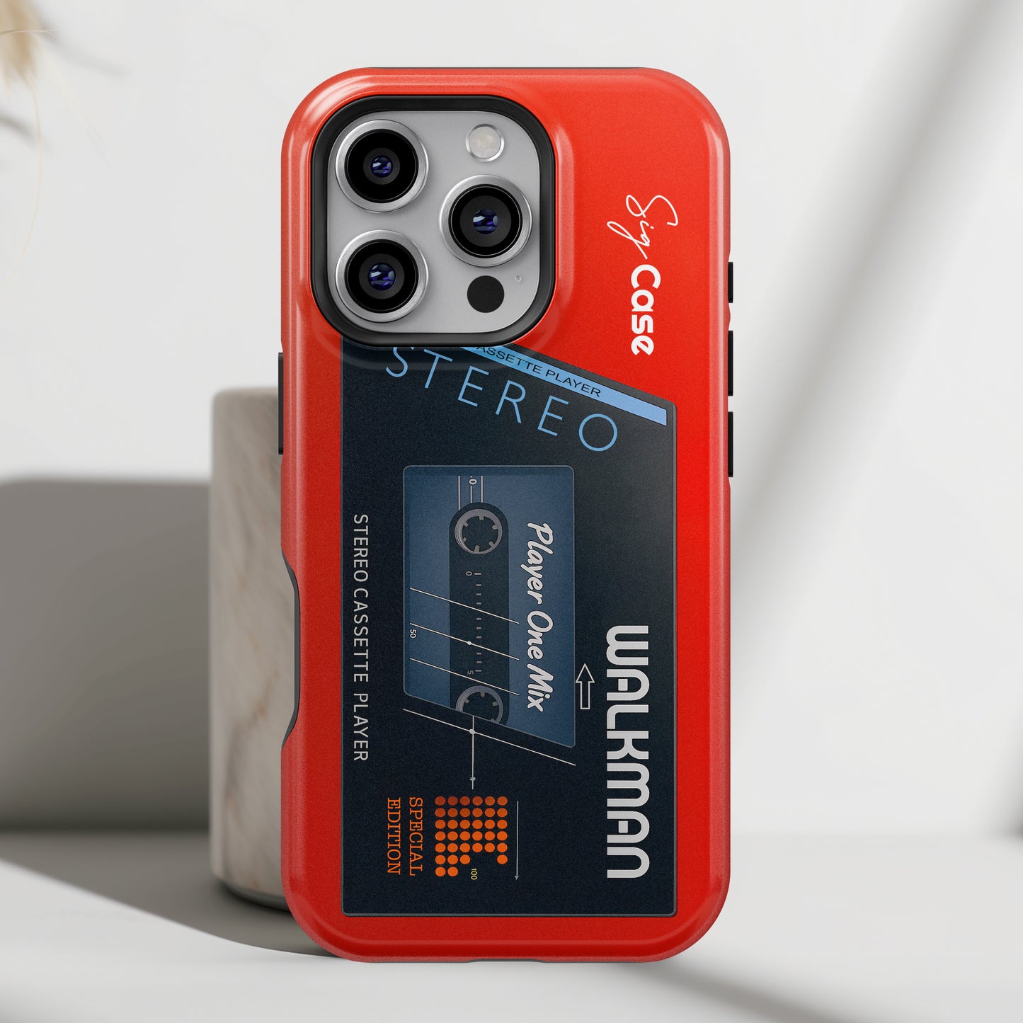 Classic Walkman Design iPhone Case