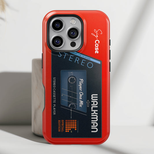 Classic Walkman Design iPhone Case