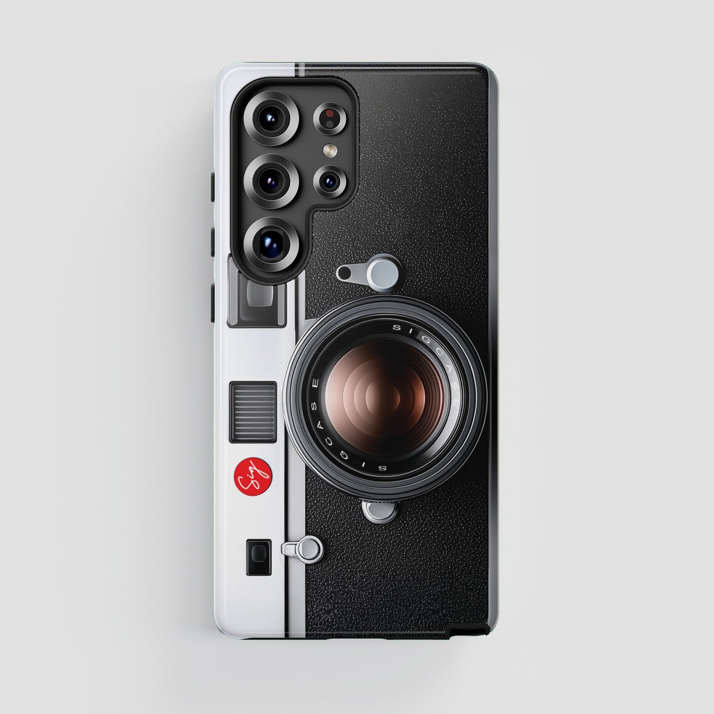 Classic Camera Design Phone Case for Galaxy S series Phones