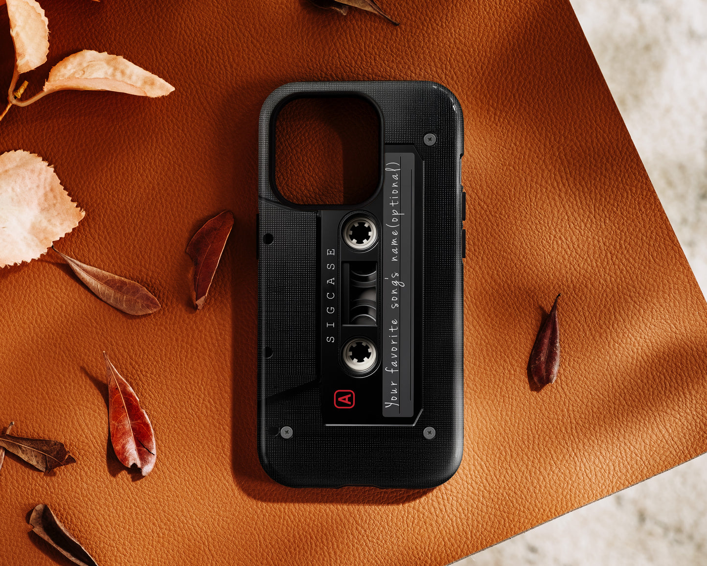 Classic Cassette Design iPhone Case