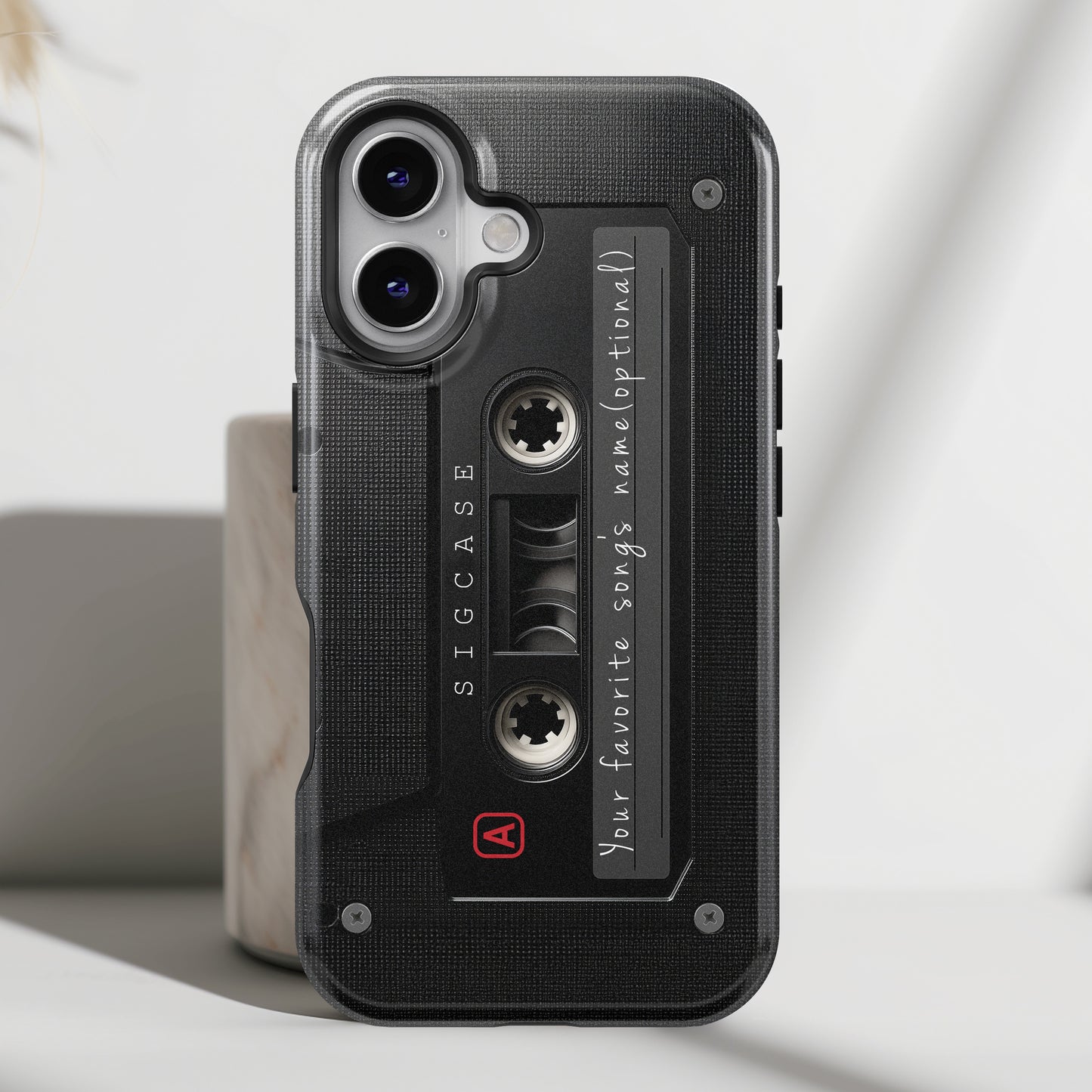 Classic Cassette Design iPhone Case