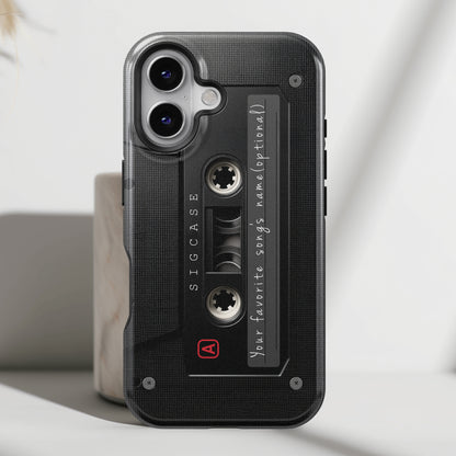Classic Cassette Design iPhone Case
