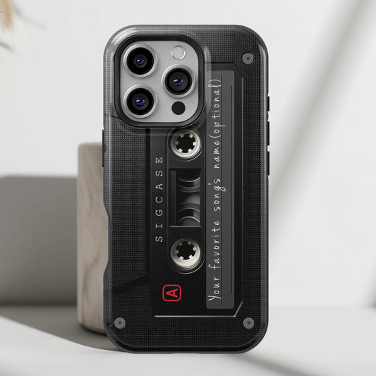 Classic Cassette Design iPhone Case