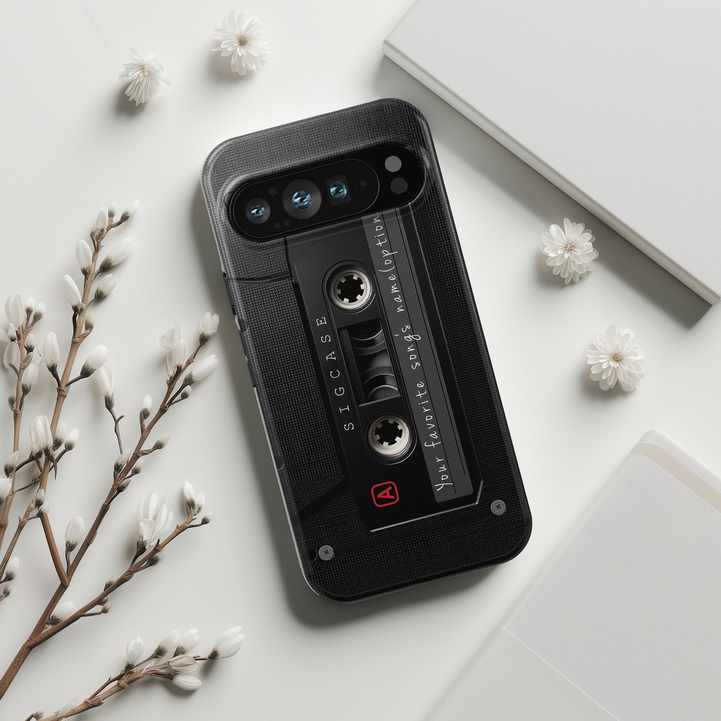 Classic Cassette Design Phone Case for Google Pixel