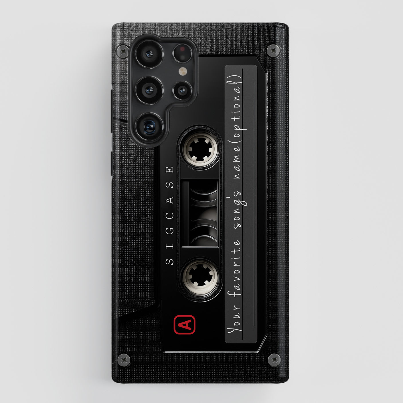 Classic Cassette Design Phone Case for Galaxy S series Phones