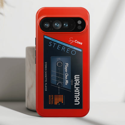 Classic Cassette Player Design Phone Case for Google Pixel