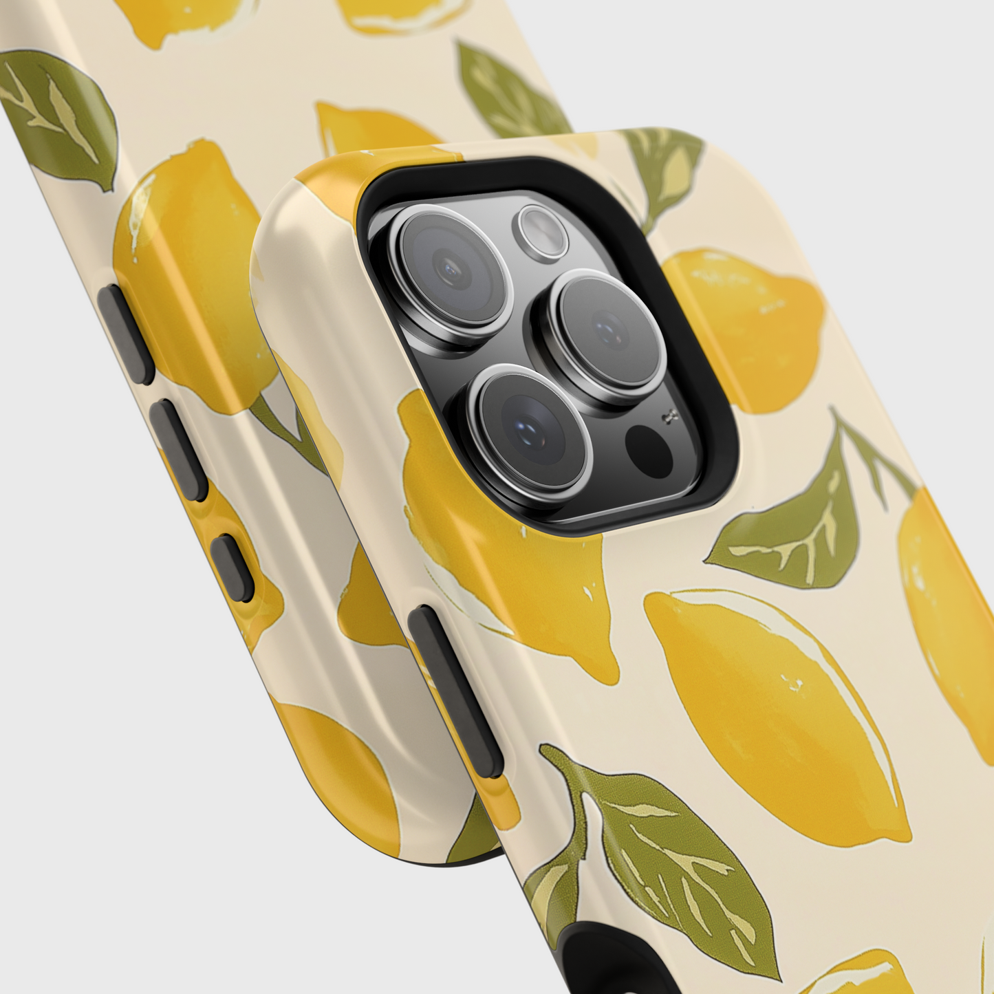 Lemon Pattern Design iPhone Case