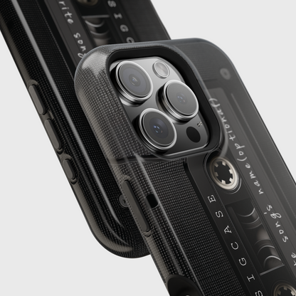 Classic Cassette Design iPhone Case