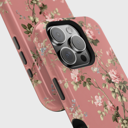 Blush Garden Design iPhone Case