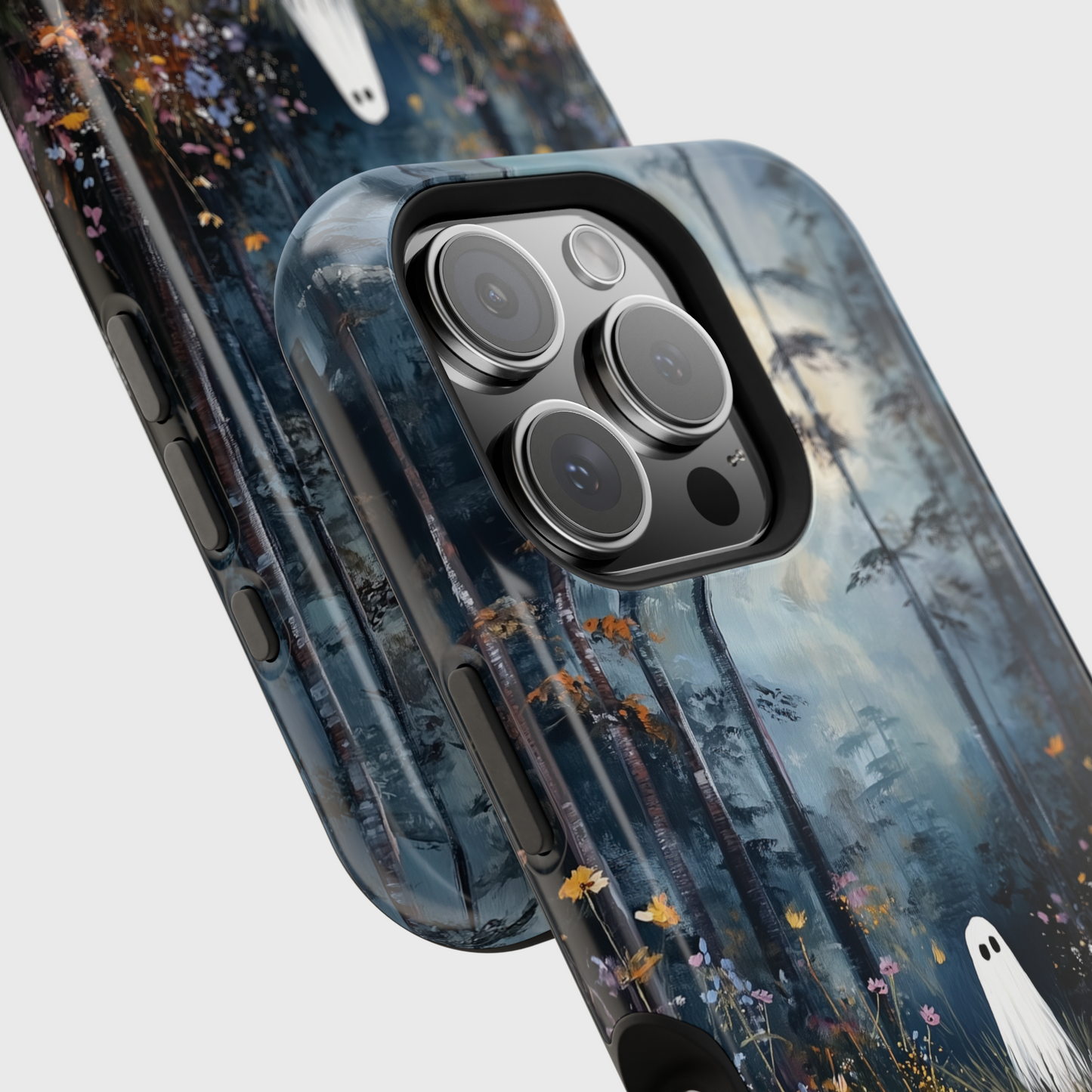 Ghost in Bloom Design iPhone Case (Copy)