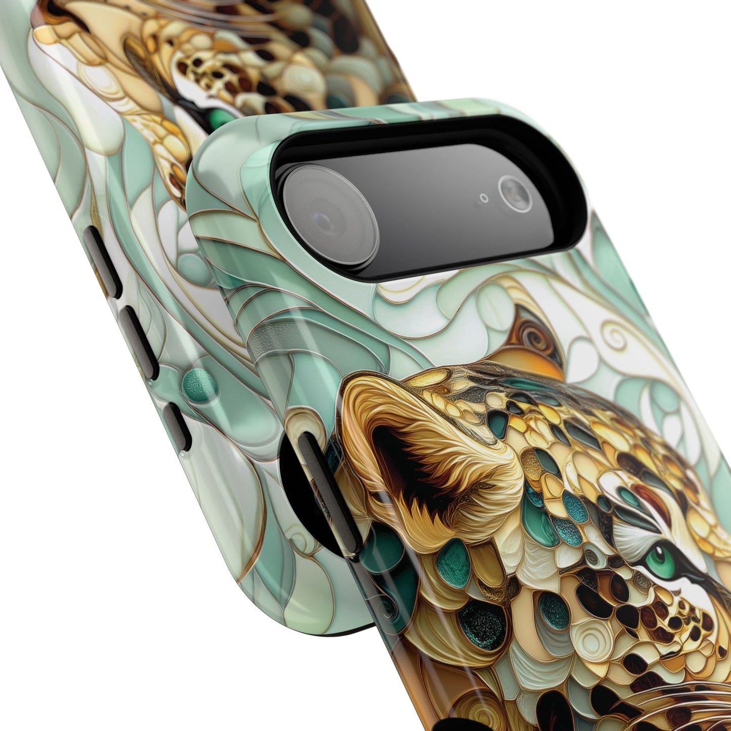 3D Leopard Art Design iPhone Case