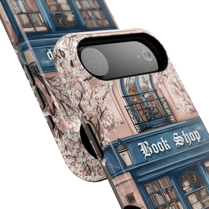 Cozy Book Shop Design iPhone Case