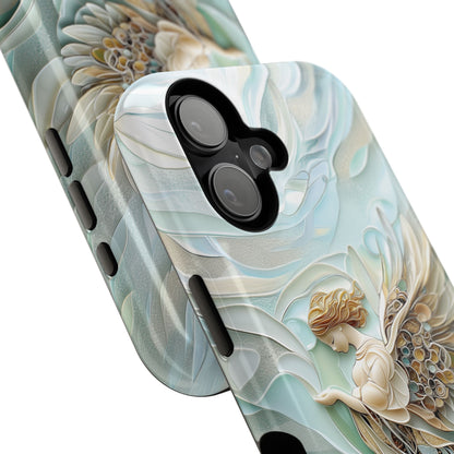 Holy Angel Quilling Art Design iPhone Case