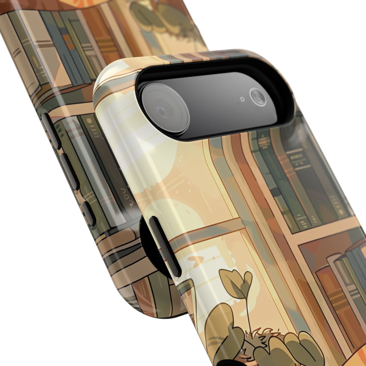 Sleeping Cat Design iPhone Case