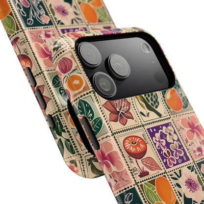 Vintage Stamps Collage iPhone Case