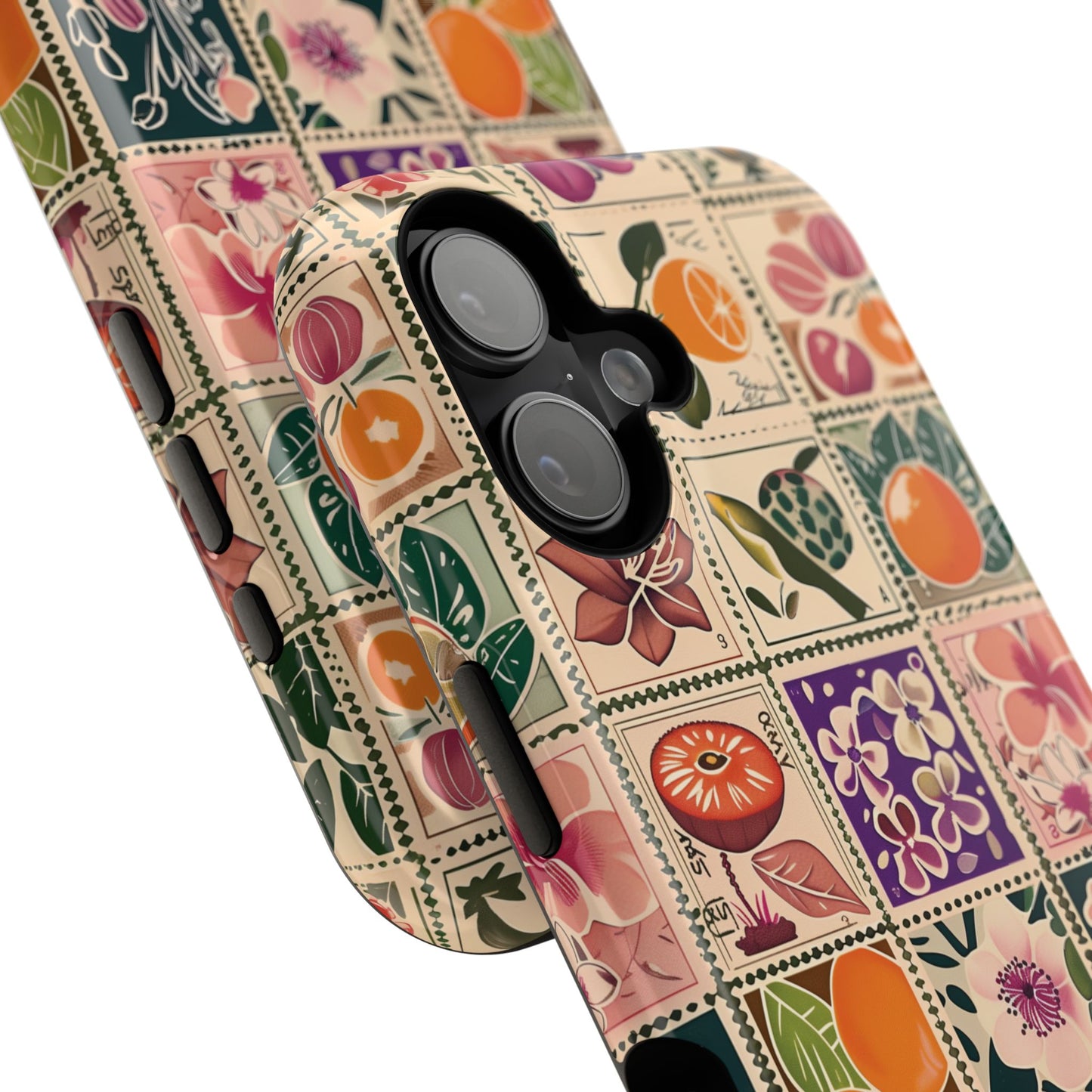 Vintage Stamps Collage iPhone Case