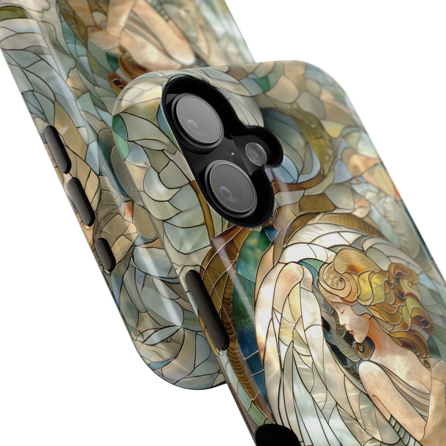 Angel Stained Glass Design iPhone Case
