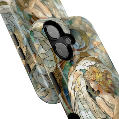 Angel Stained Glass Design iPhone Case