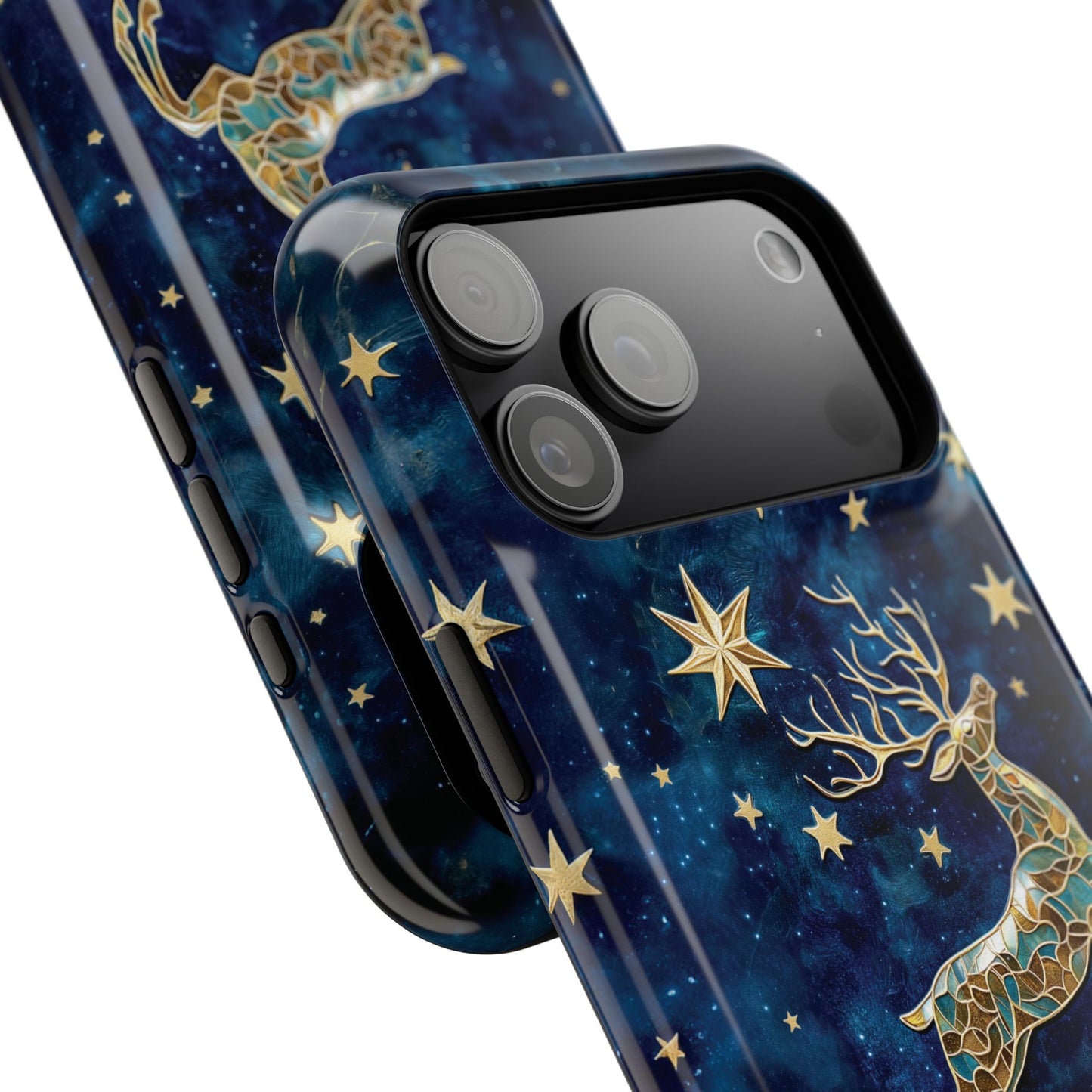 Magical Reindeer Design iPhone Case