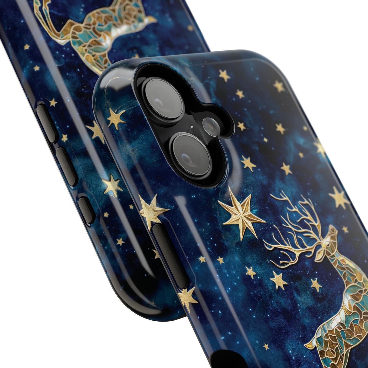 Magical Reindeer Design iPhone Case