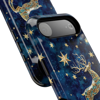 Magical Reindeer Design iPhone Case