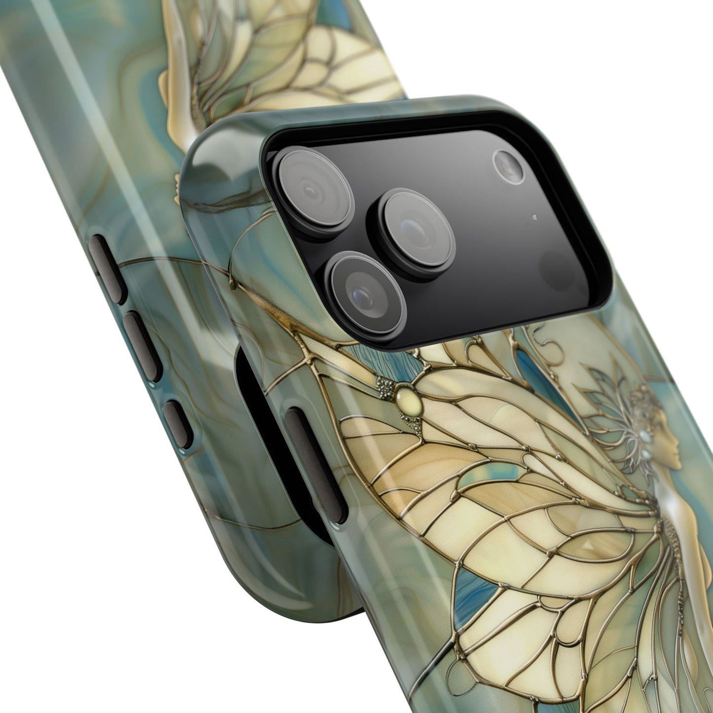 Fairy Stained Glass Design iPhone Case