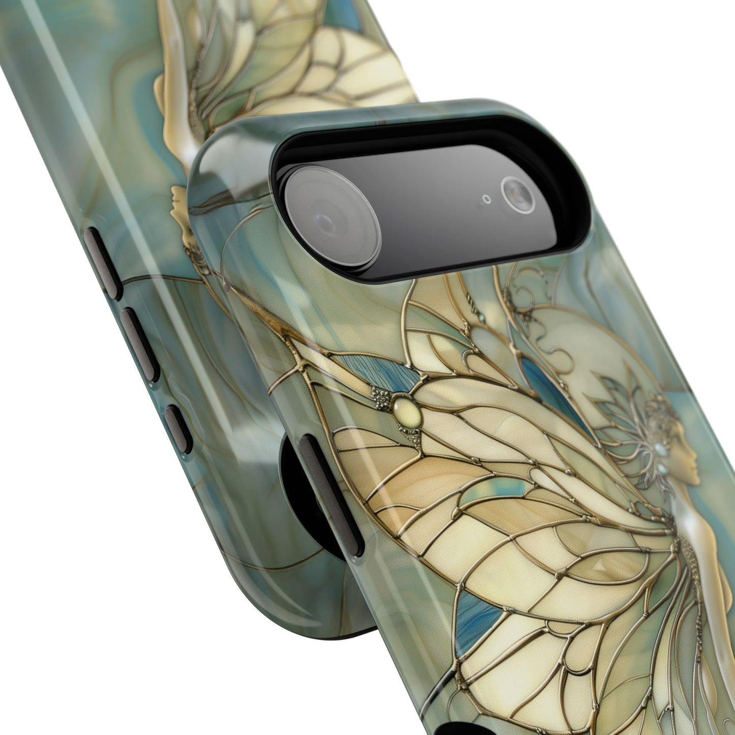 Fairy Stained Glass Design iPhone Case