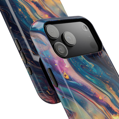 Fluid Art Design 1 iPhone Case