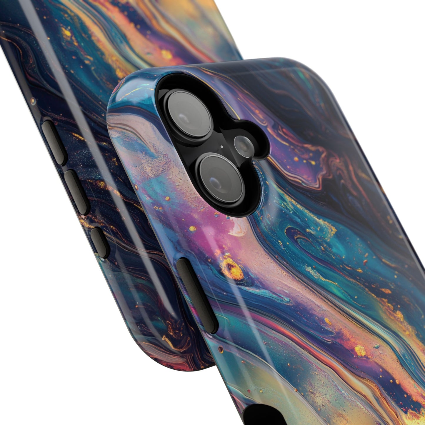 Fluid Art Design 1 iPhone Case