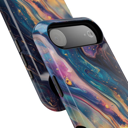 Fluid Art Design 1 iPhone Case