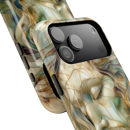 Jesus Stained Glass Design 1 iPhone Case