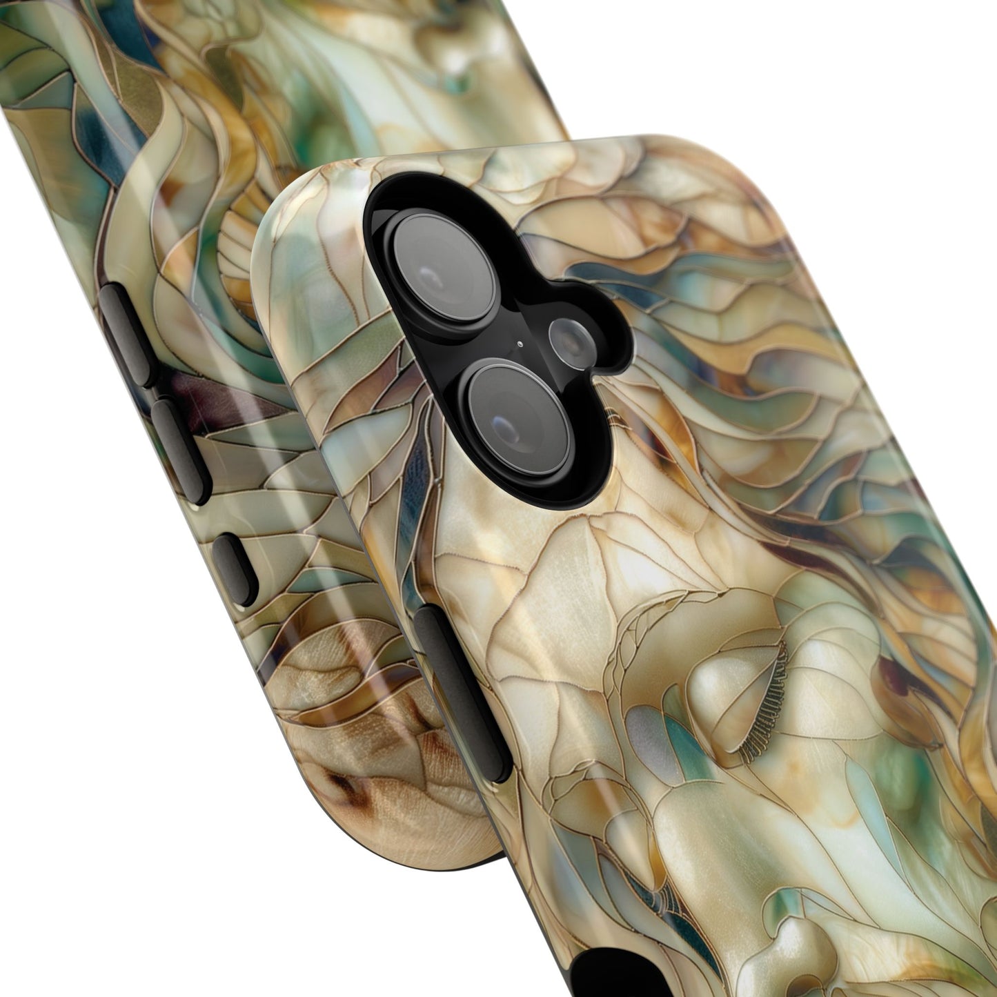 Jesus Stained Glass Design 1 iPhone Case