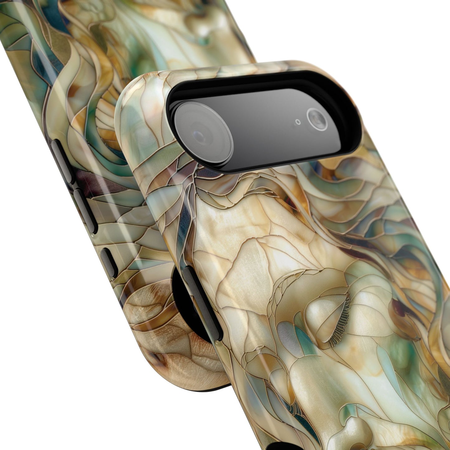Jesus Stained Glass Design 1 iPhone Case