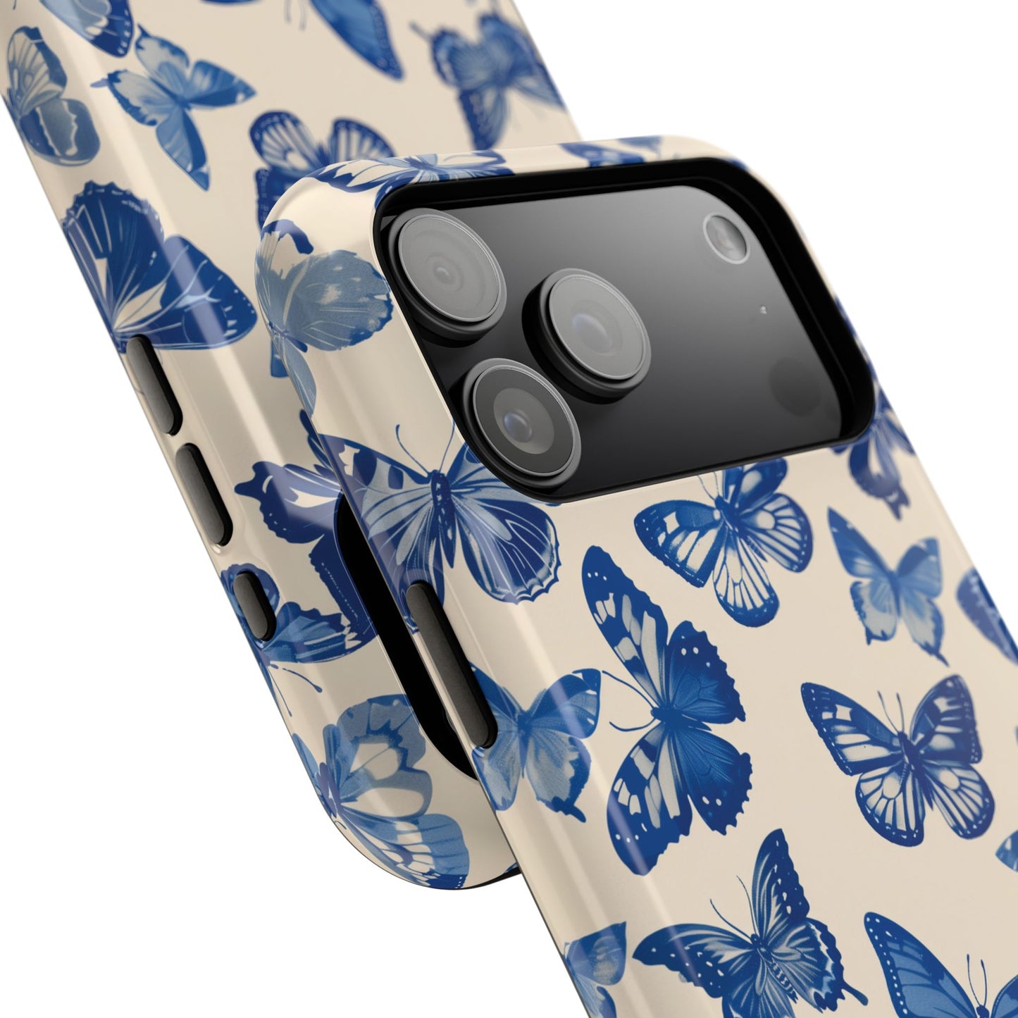 Chinoiserie Butterflies Design iPhone Case