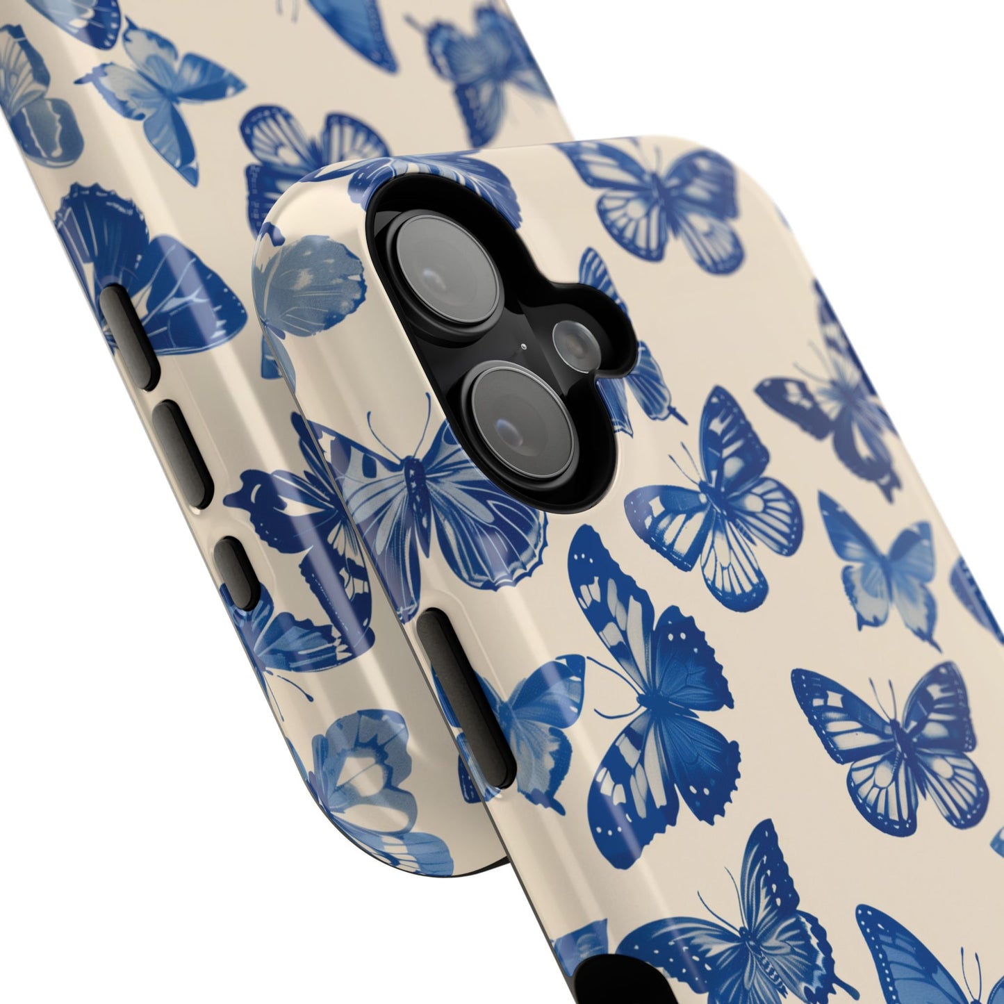 Chinoiserie Butterflies Design iPhone Case