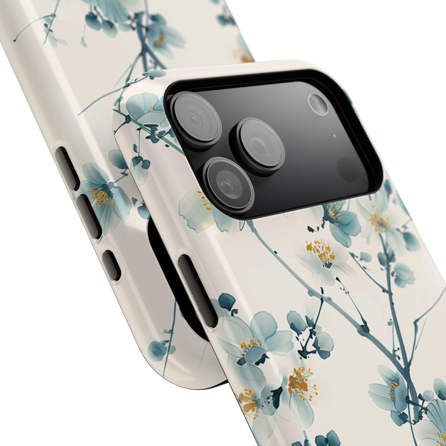 Jasmine Chinese Watercolour Design iPhone Case