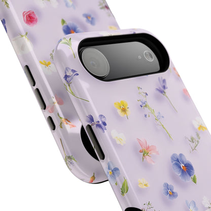 Spring Wildflowers Design iPhone Case