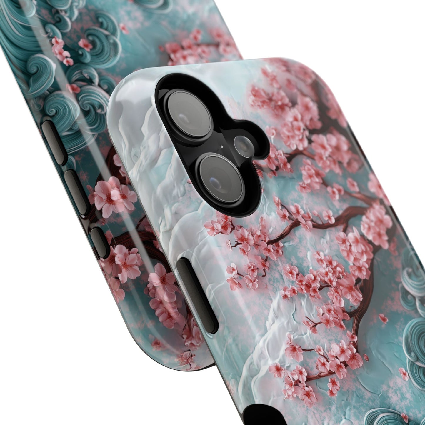 Cherry Blossom Japanese Art Design iPhone Case