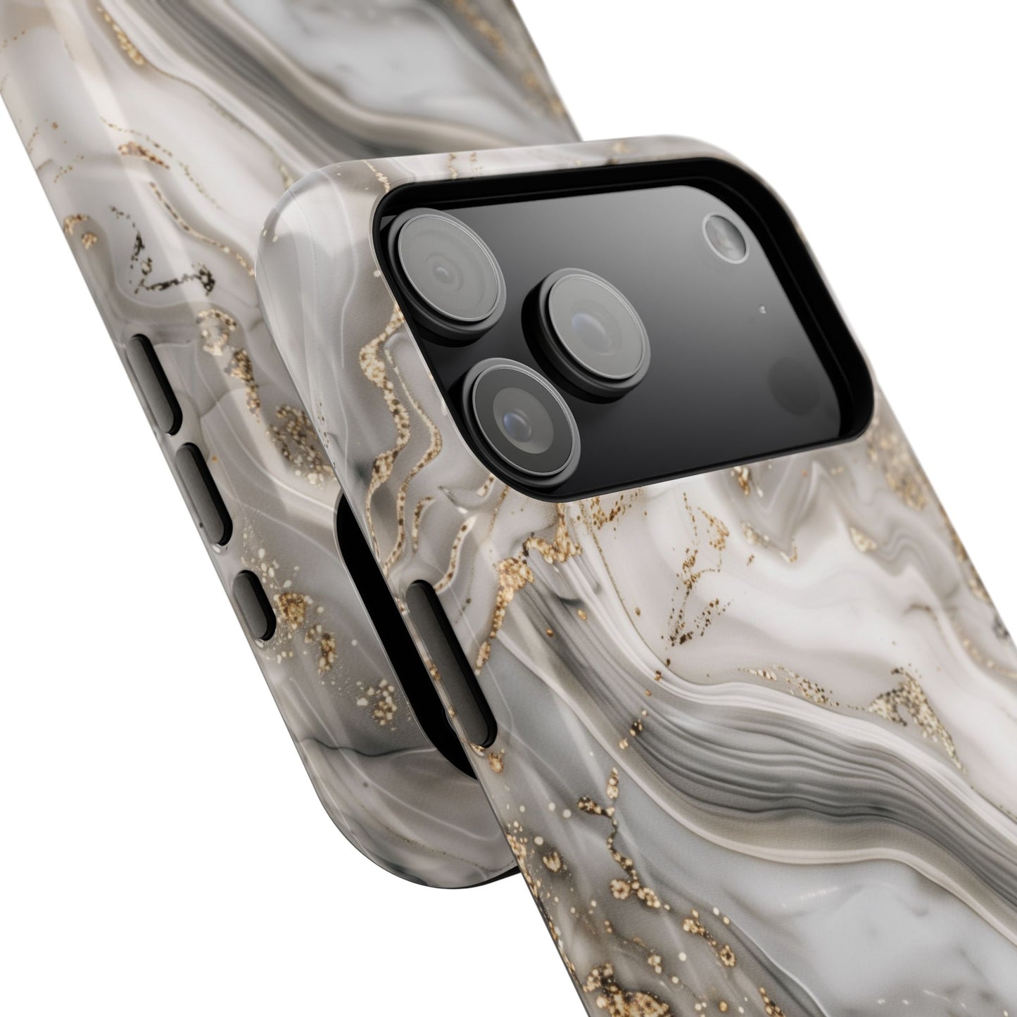 Luxury Grey Marble Case for iPhone