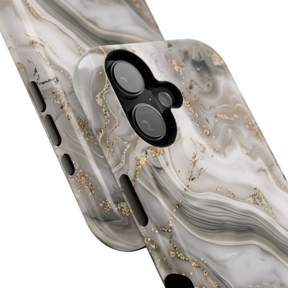 Luxury Grey Marble Case for iPhone