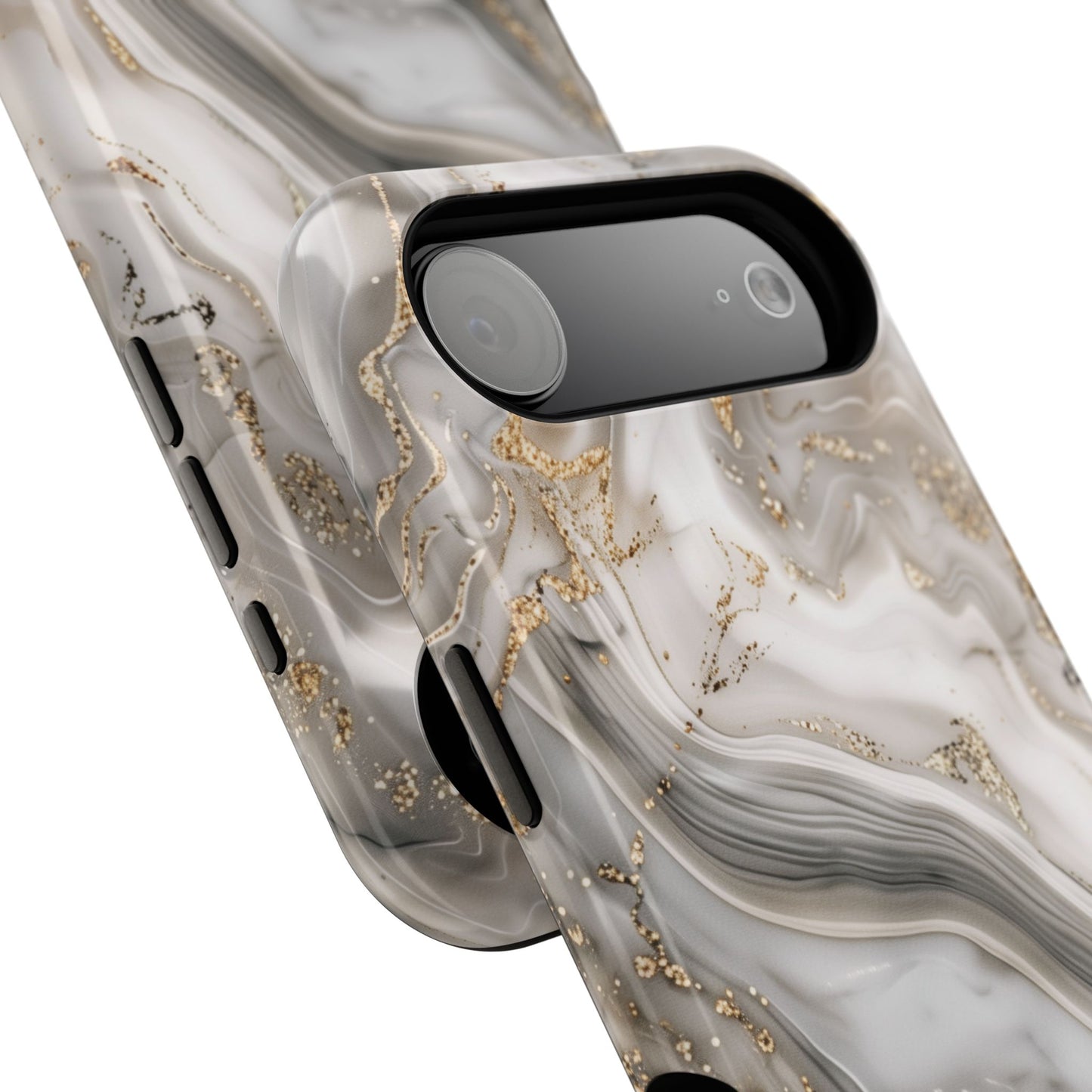 Luxury Grey Marble Case for iPhone