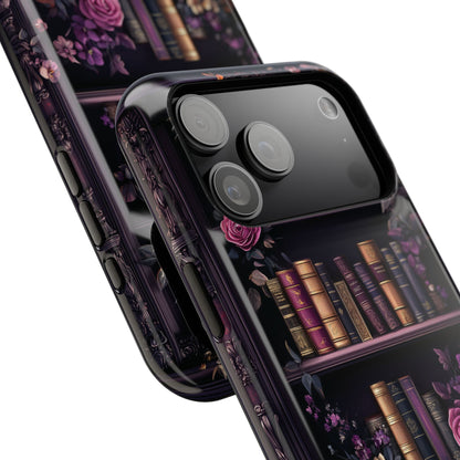 Victorian Gothic Style Bookshelf Design 1 iPhone Case