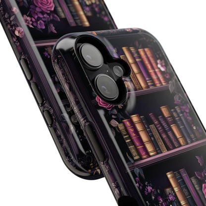 Victorian Gothic Style Bookshelf Design 1 iPhone Case