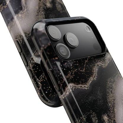 Luxury Black Marble Case for iPhone